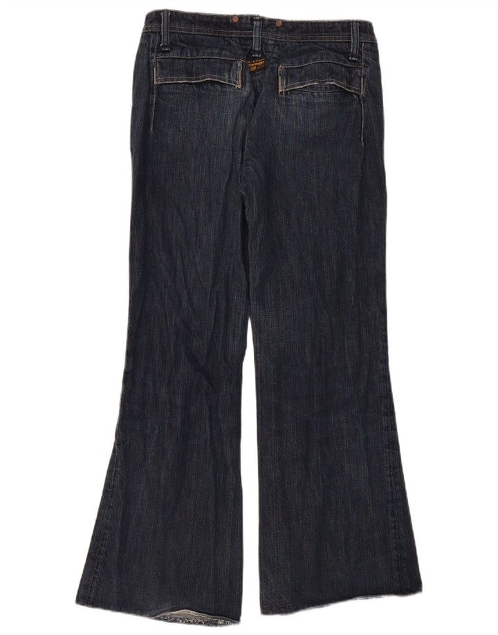 Calça jeans feminina G-Star W29 L28 algodão azul marinho