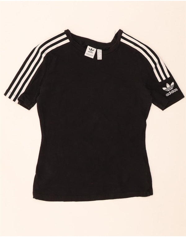 Camiseta Adidas Feminina Top UK 12 Médio Algodão Preto