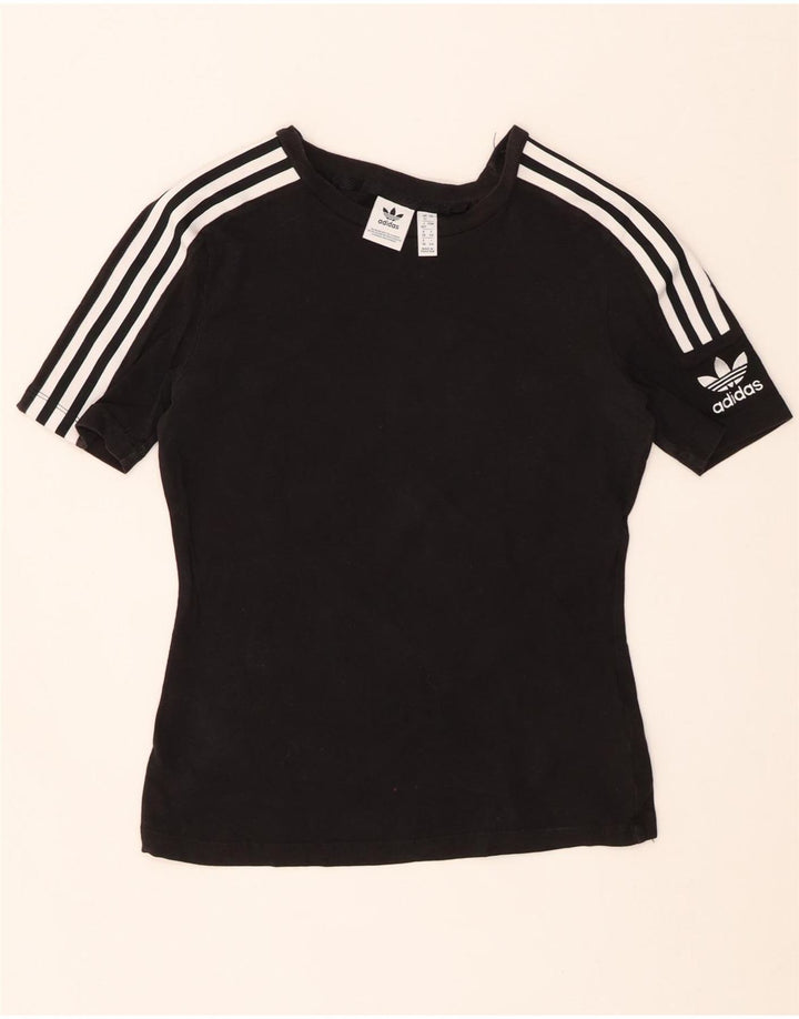 Camiseta Adidas Feminina Top UK 12 Médio Algodão Preto