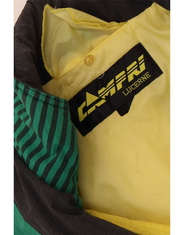 Jaqueta masculina de agasalho Campri UK 44 2XL bloco colorido multicolorido