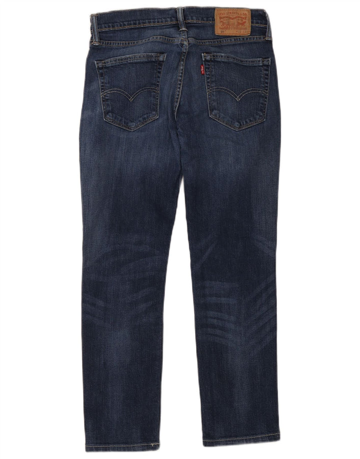 Levi's Masculino 511 Slim Jeans W31 L34 Azul Algodão
