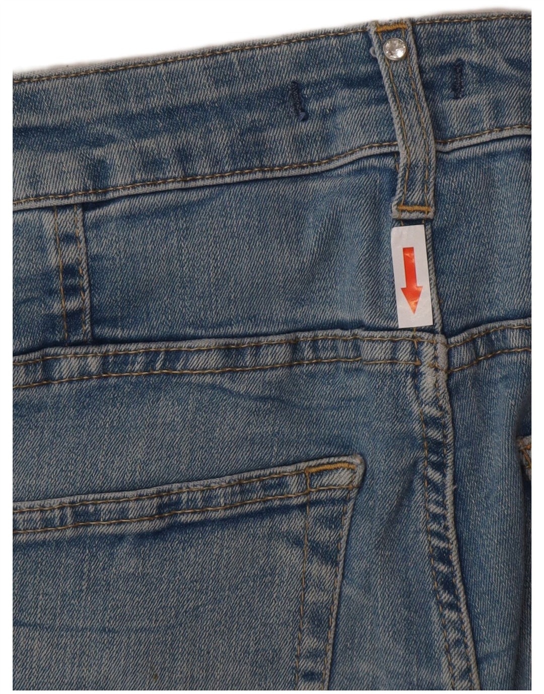 Liu Jo Jeans Skinny Feminino W28 L27 Azul Geométrico