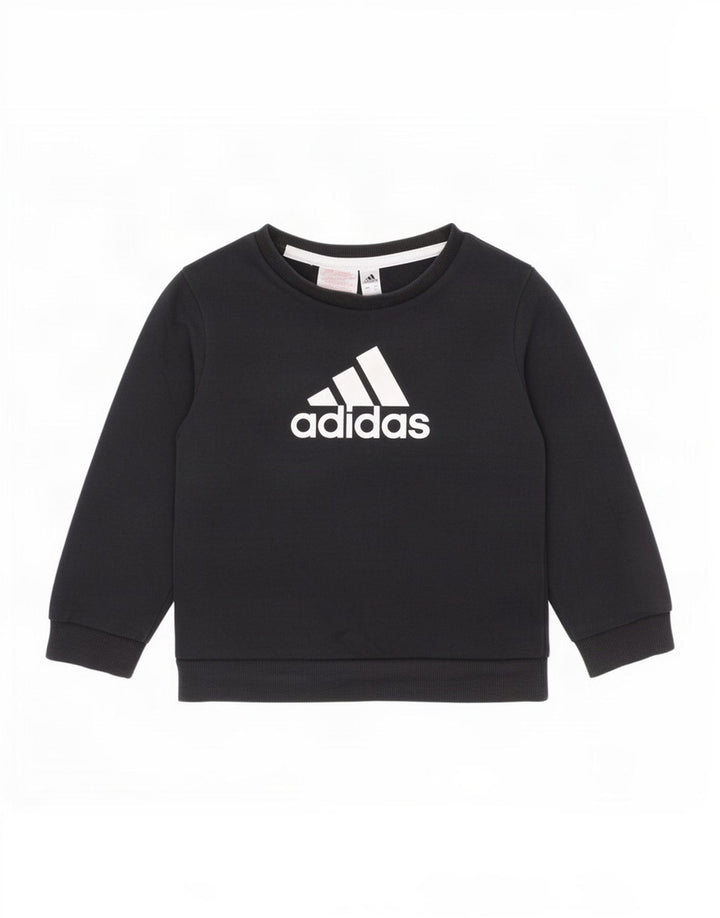 Suéter gráfico Adidas Meninos 2-3 anos preto