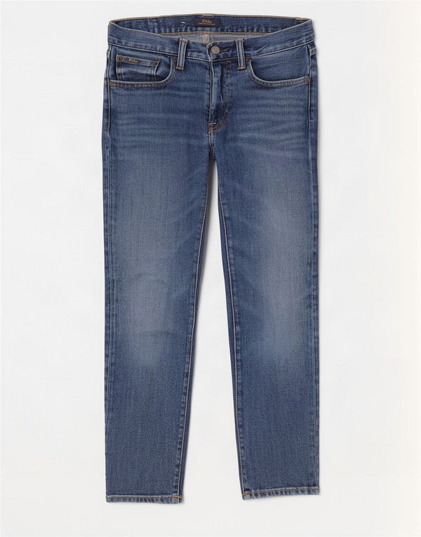 Polo Ralph Lauren Meninos Jeans Slim 11-12 Anos W26 L26 Azul Algodão