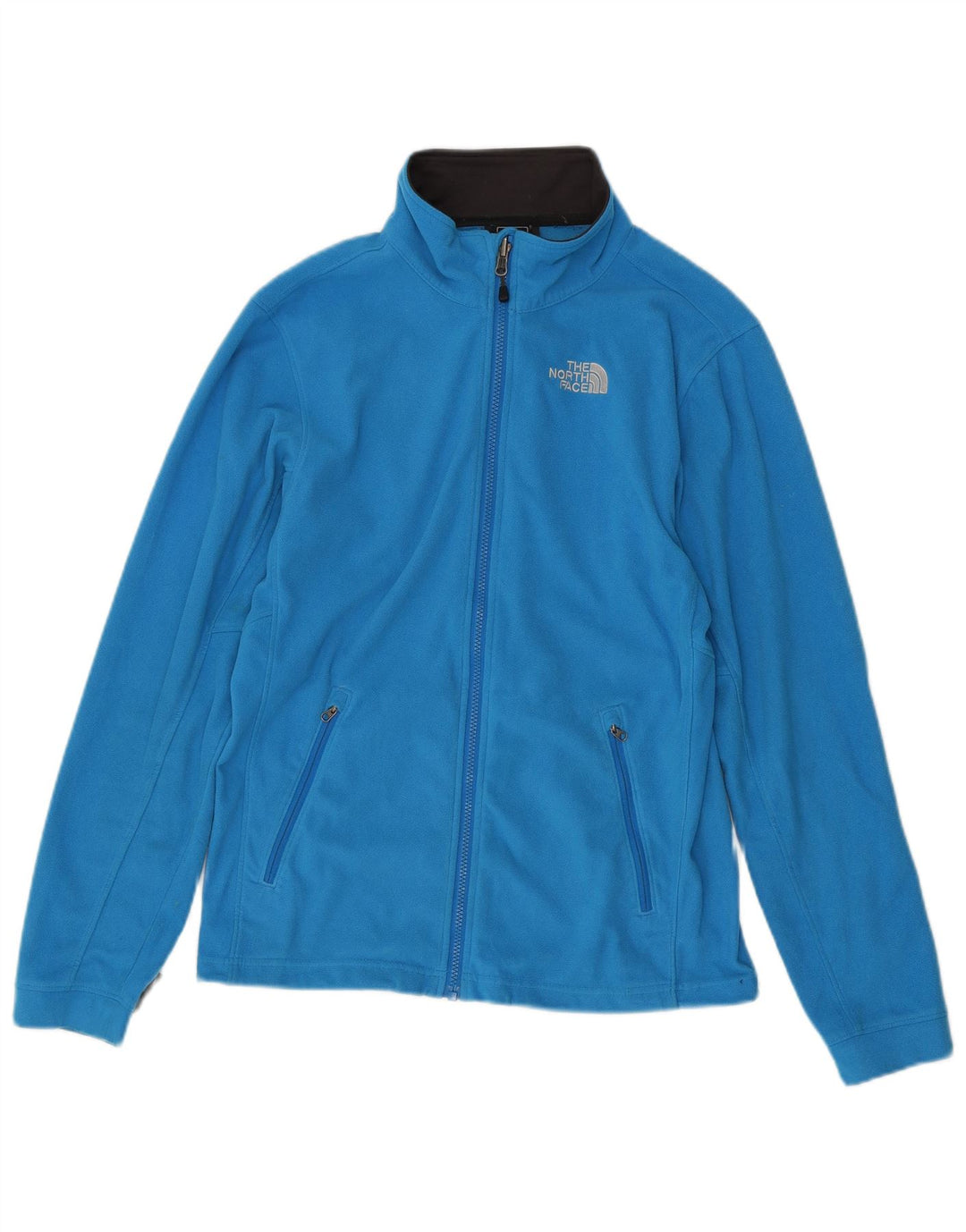 Jaqueta de lã masculina THE NORTH FACE UK 36 poliéster azul pequeno