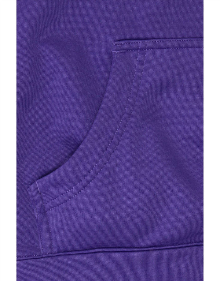 UNDER ARMOUR Suéter masculino com capuz médio roxo poliéster
