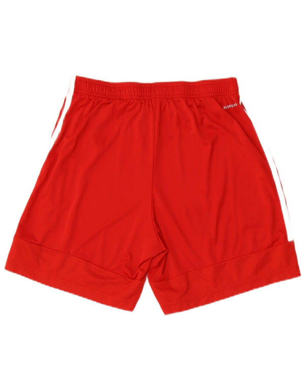 Adidas Mens Aeroready Sport Shorts Médio Poliéster Vermelho