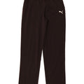 Calça de treino masculina PUMA pequena poliéster preta