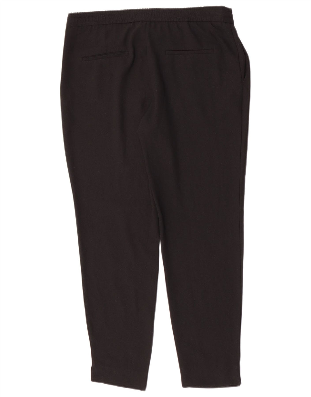 Calça Chino Slim Feminina Zara Pequena W30 L27 Poliéster Preto