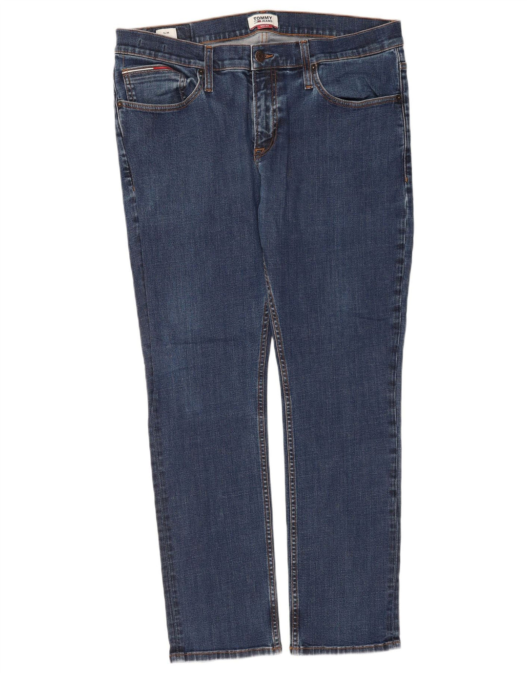 Tommy Hilfiger Masculino Scanton Slim Jeans W38 L32 Azul