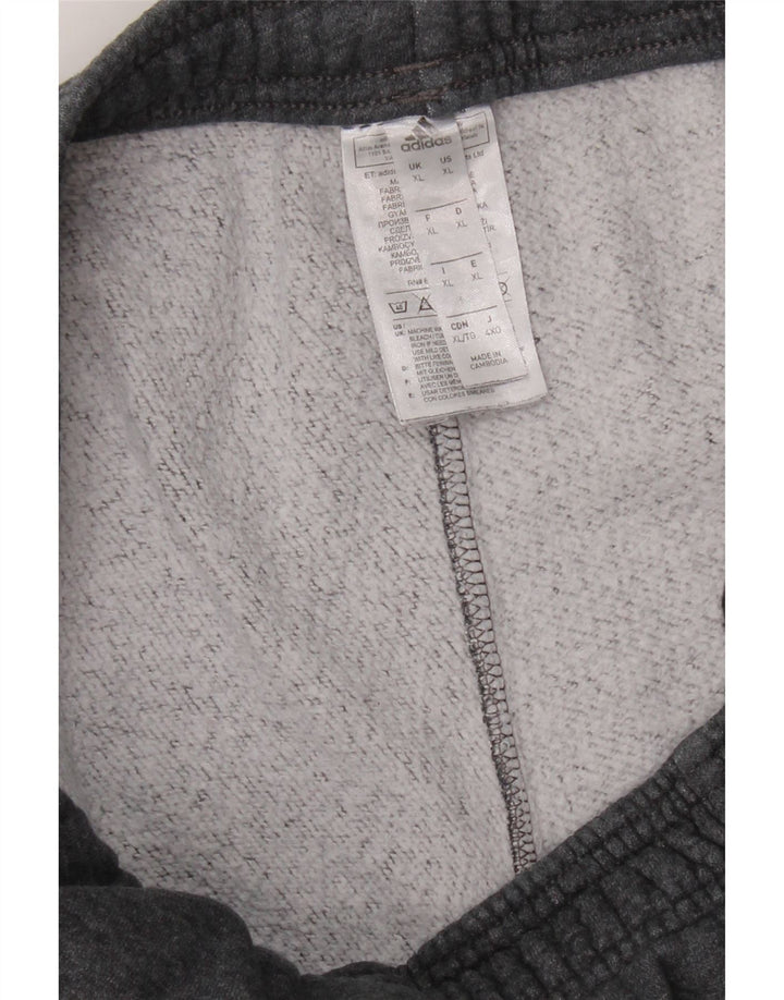 ADIDAS Mens Tracksuit Trousers Joggers XL  Grey Cotton Vintage Adidas and Second-Hand Adidas from Messina Hembry 