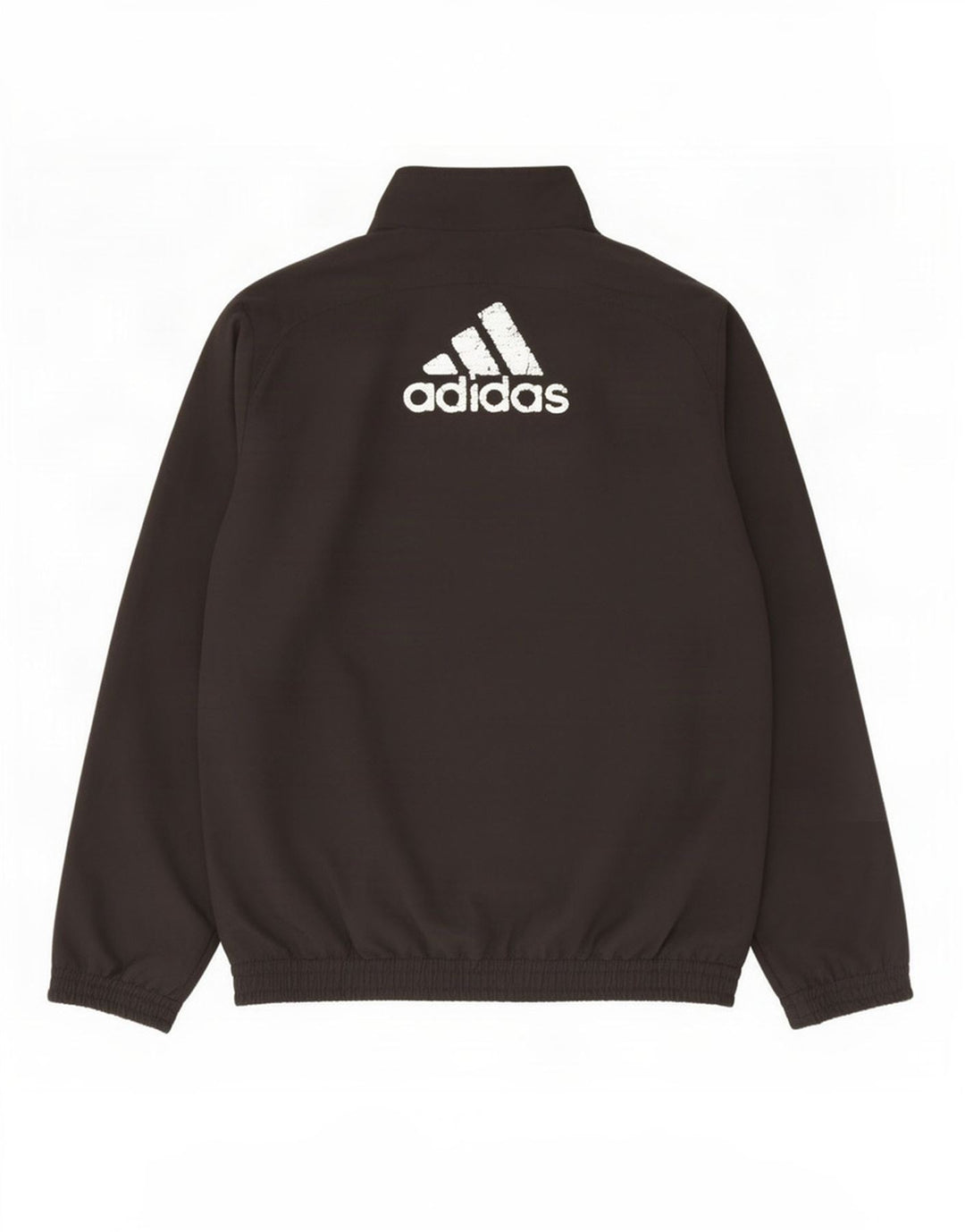 Casaco de treino gráfico Adidas Boys 11-12 anos preto poliéster