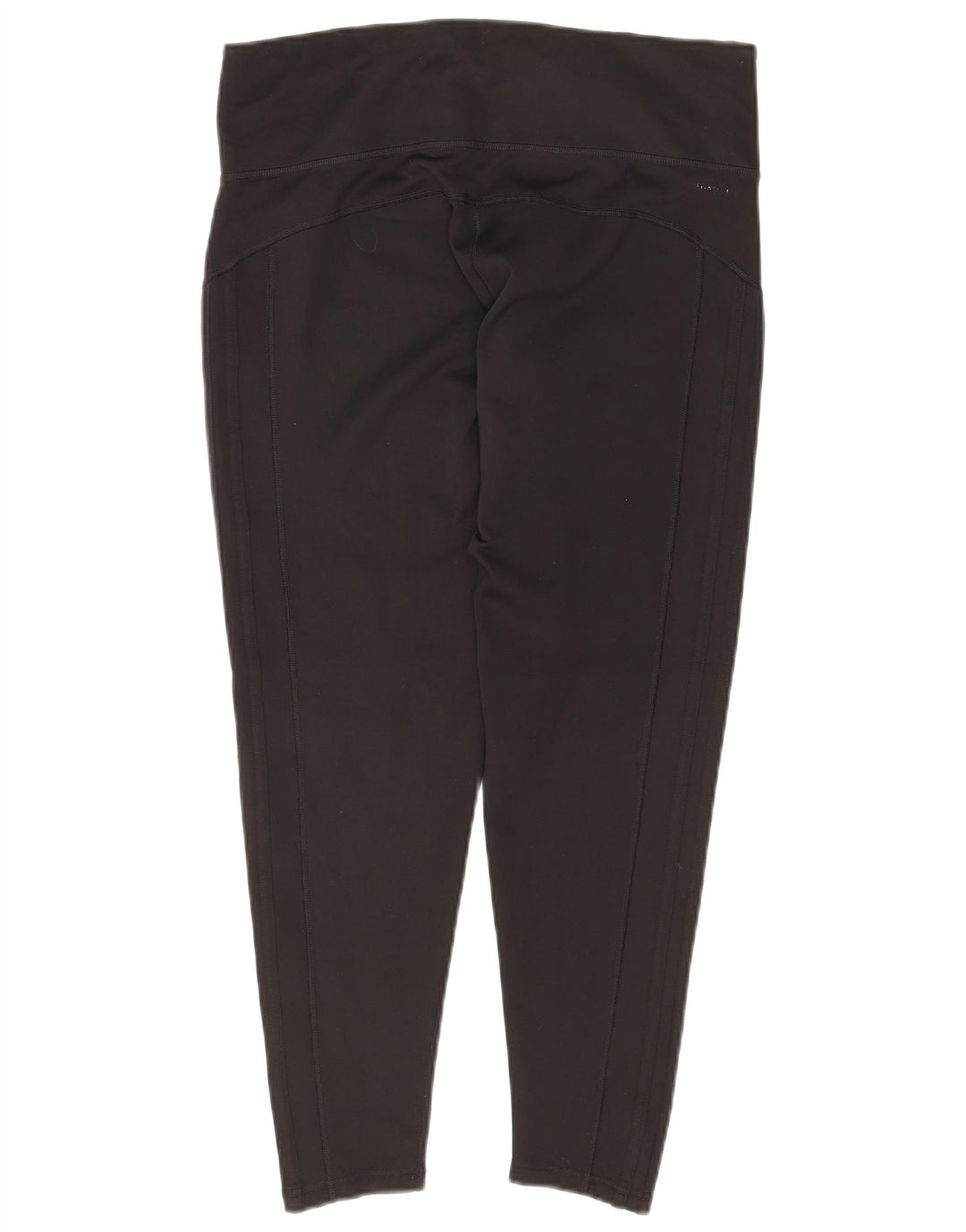 ADIDAS Womens Climalite Crop Leggings UK 16/18 Grande Preto Poliéster