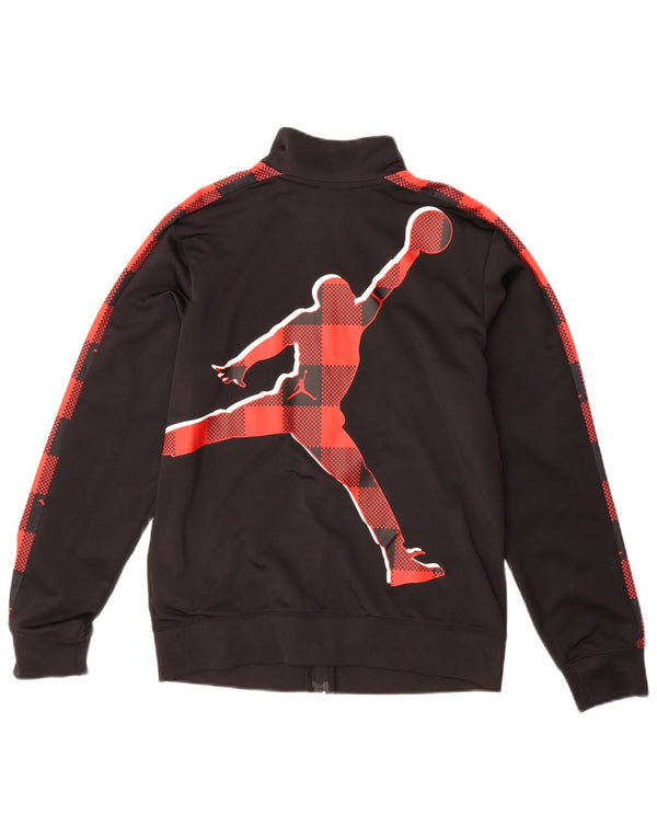 Jaqueta Jordan Boys Graphic Tracksuit Top 13-14 Anos XL Preto Colorblock