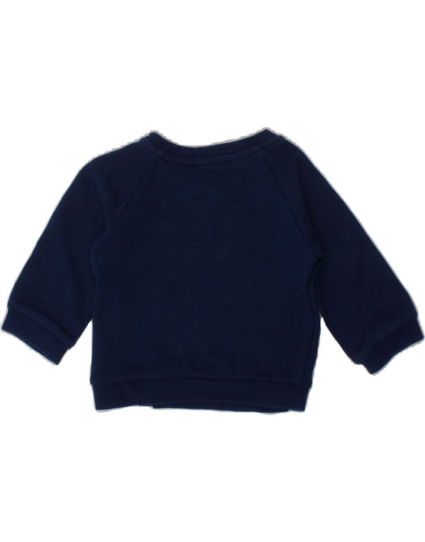 ADIDAS Baby Boys Graphic Sweatshirt Jumper 0-3 Meses Azul Marinho Algodão