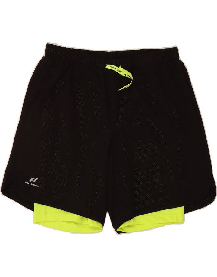 Shorts esportivos masculinos PRO TOUCH médio preto