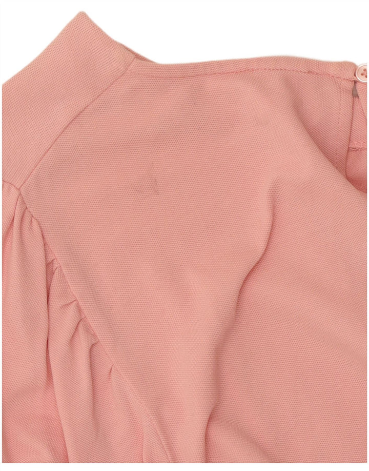 Blusa feminina Sun68 UK 14 grande algodão rosa