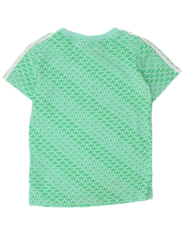 Camiseta Adidas Meninos Graphic Top 2-3 Anos Algodão Verde