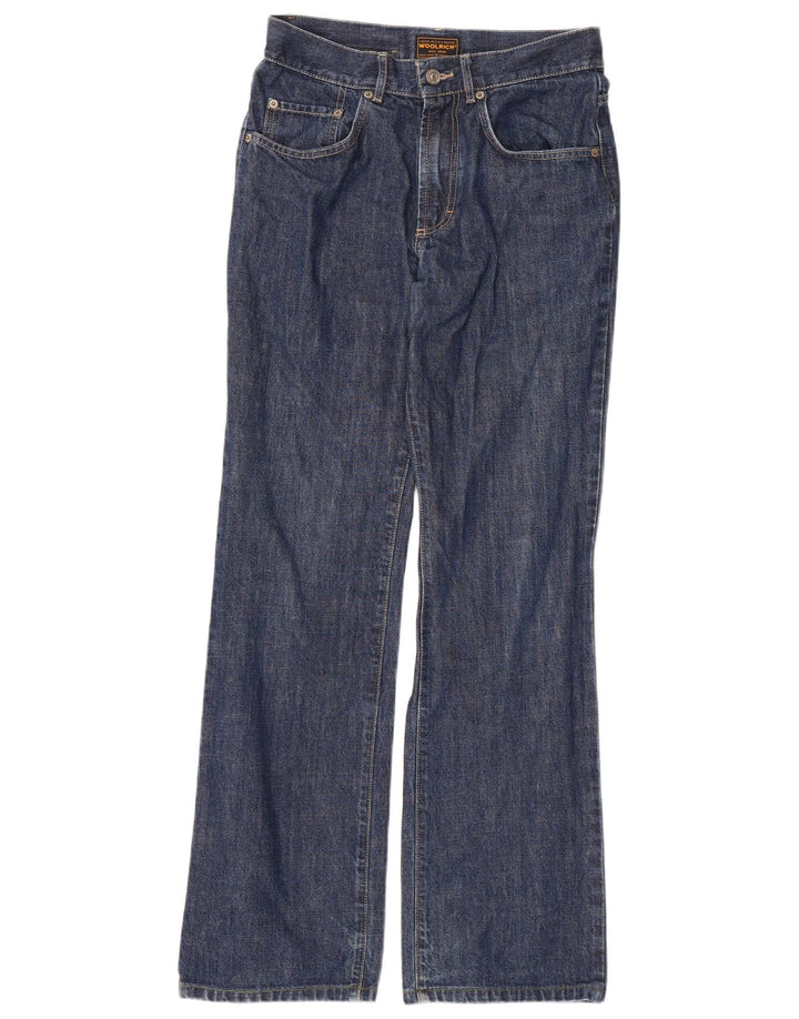 Jeans retos masculinos Woolrich W30 L29 algodão azul