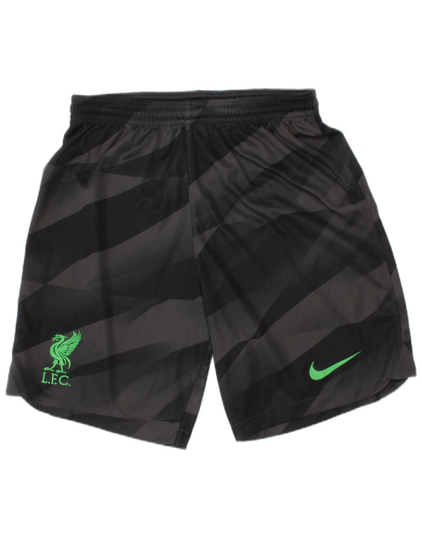 Shorts esportivos Nike Boys Liverpool 10-11 anos cinza médio tie-dye poliéster