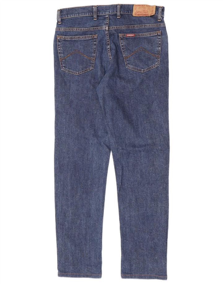 Carrera Masculino Regular Straight Jeans IT 48 Médio W32 L31 Azul Algodão