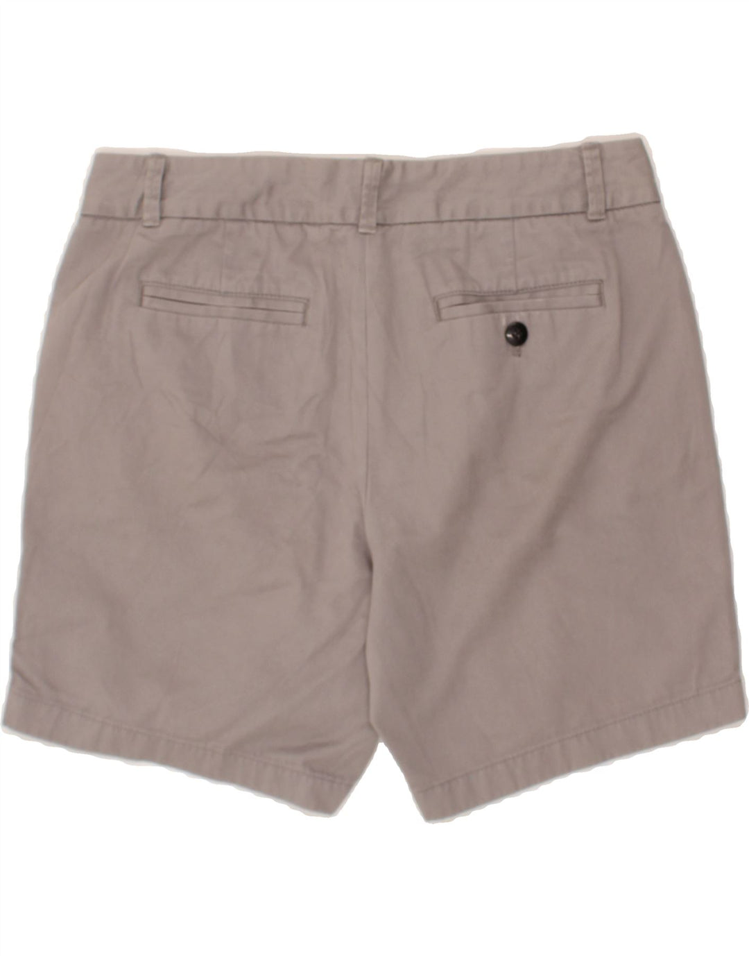 J. CREW Womens Chino Shorts US 8 Medium W34 Grey Cotton Vintage J. Crew and Second-Hand J. Crew from Messina Hembry 