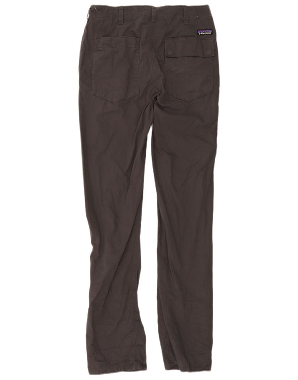 Calça masculina Patagonia Worker Wear Straight Cargo W30 L34 Algodão Cinza