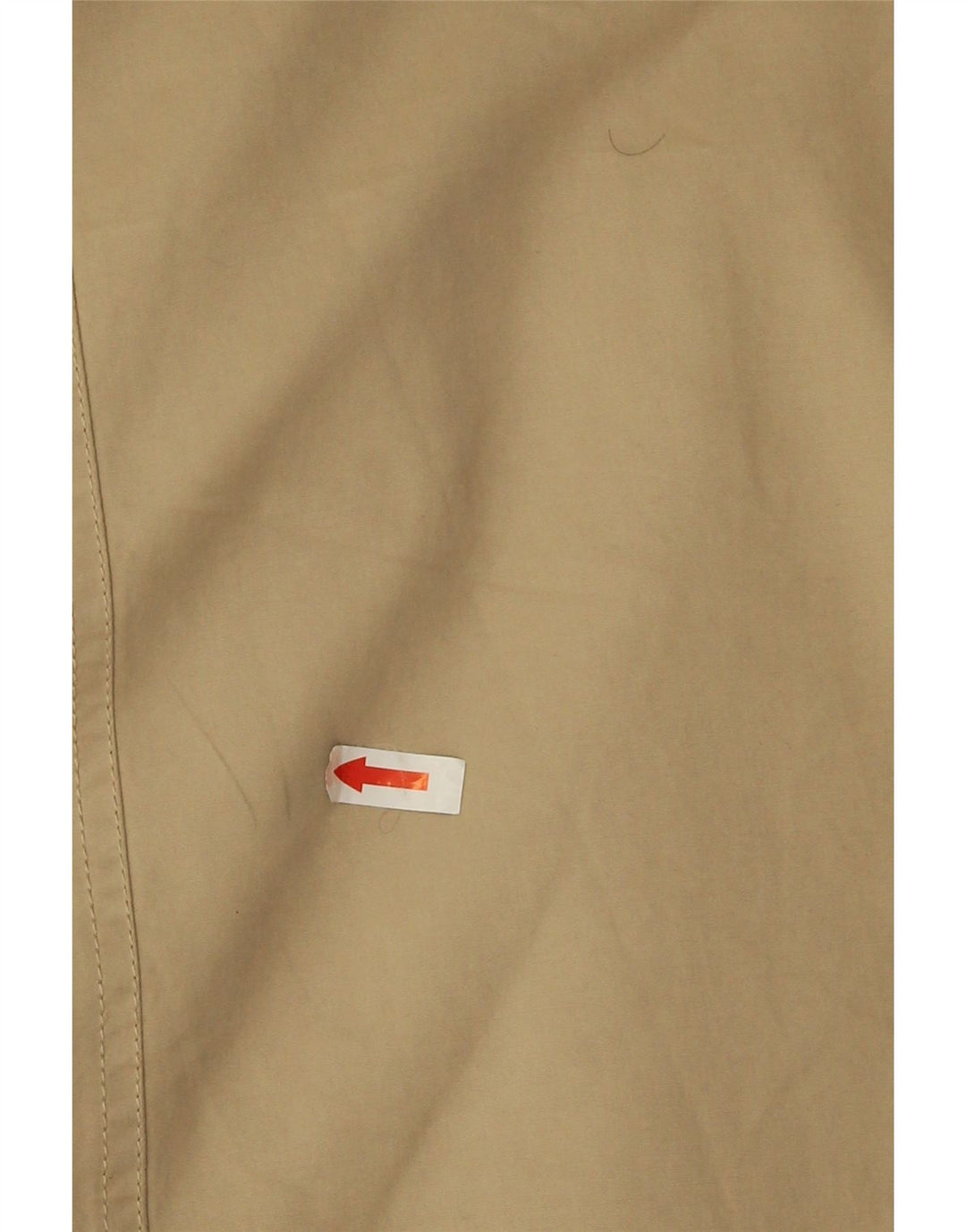 Zara Jaqueta Parka Feminina com Capuz Reino Unido 16 Grande Bege