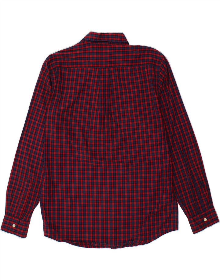 DOCKERS Mens Shirt Medium Red Check Cotton Vintage Dockers and Second-Hand Dockers from Messina Hembry 
