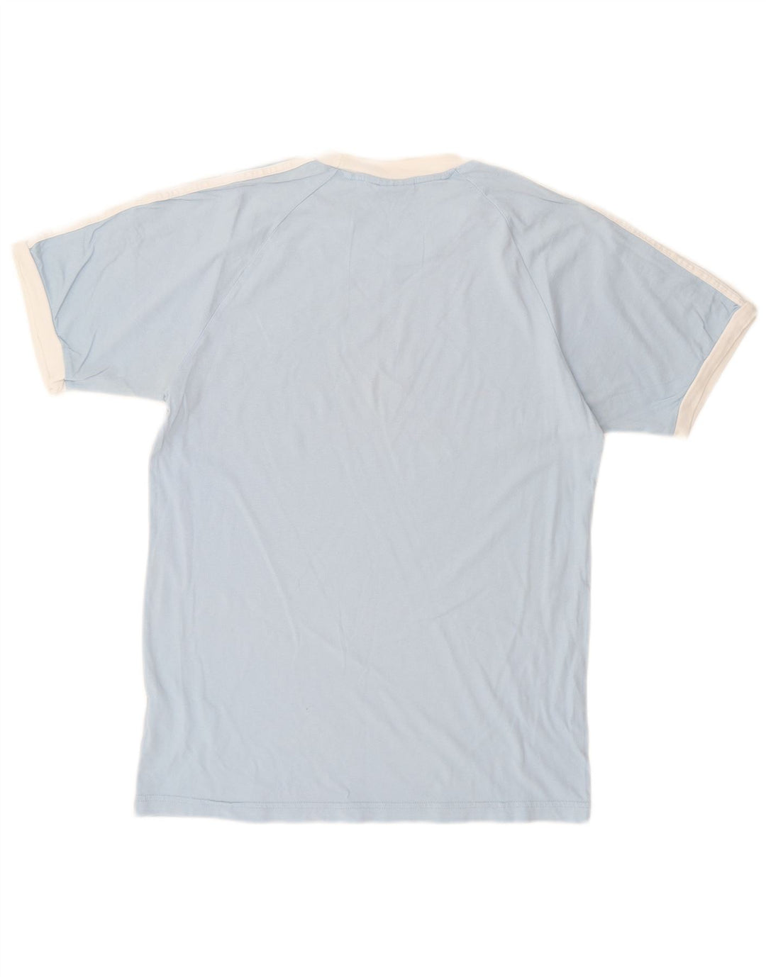 ADIDAS Camiseta Masculina Top Médio Algodão Azul