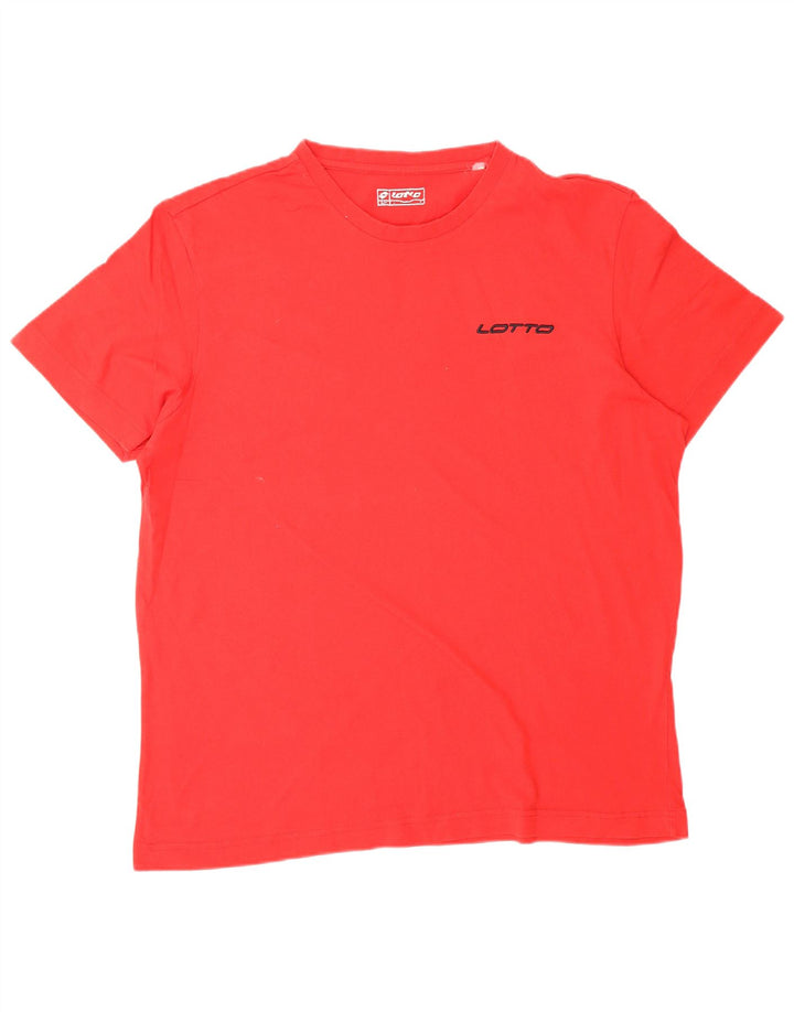 Camiseta masculina LOTTO XL vermelha