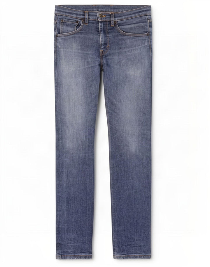 Levi's Mens Slim Jeans W32 L32 Azul Algodão