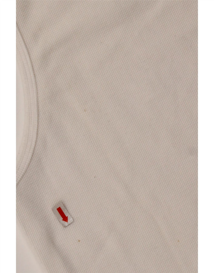 CHAMPION Colete Meninas Top 13-14 Anos XL Algodão Branco