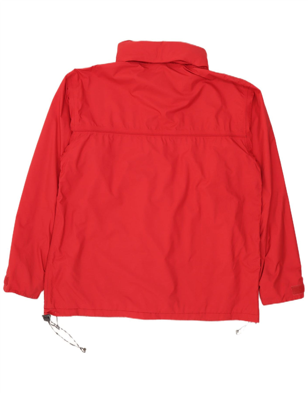 Jaqueta corta-vento masculina SALEWA com capuz UE 50 grande poliamida vermelha