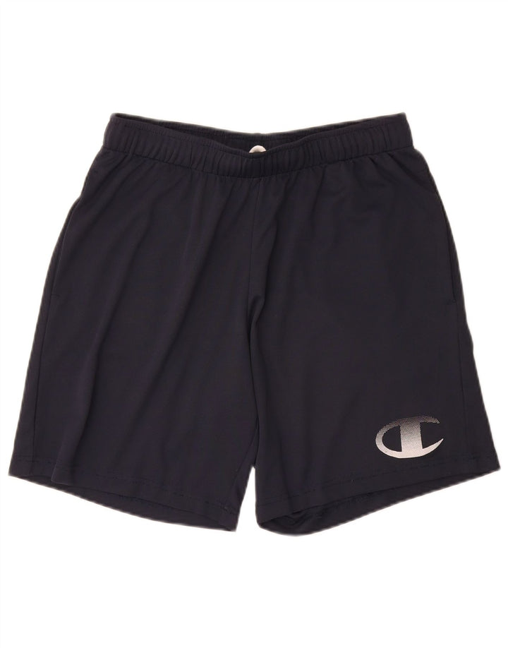 Shorts esportivos masculinos CHAMPION médio azul marinho