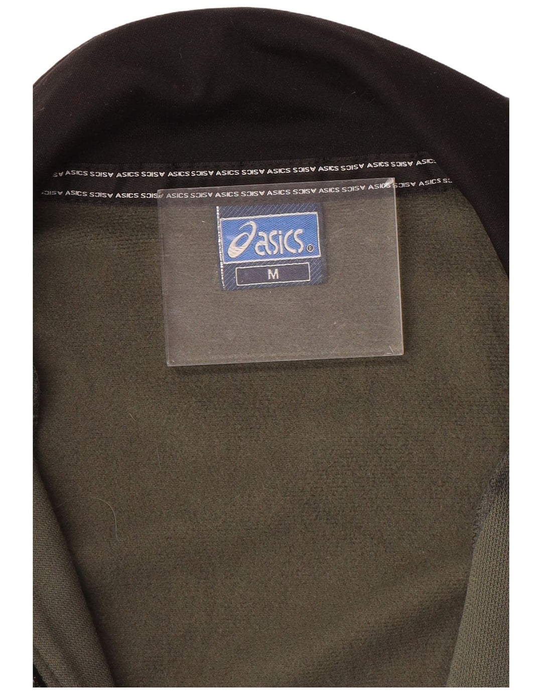 ASICS Womens Loose Fit Tracksuit Top Jacket Reino Unido 14 Médio Caqui