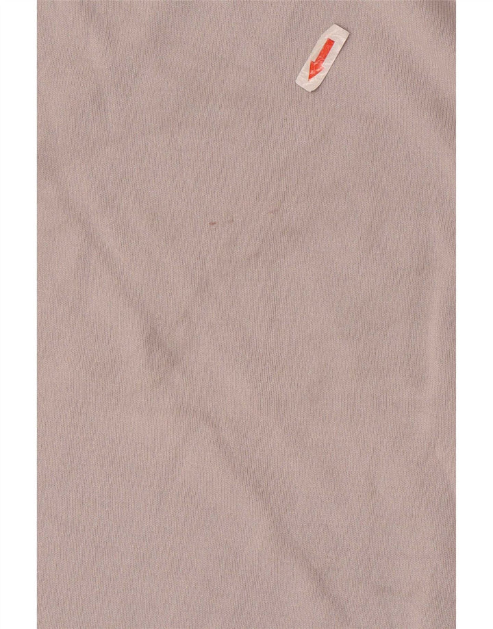 Zara Suéter masculino com gola redonda XL algodão cinza