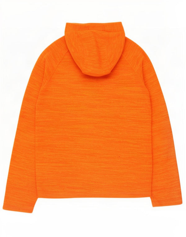Jaqueta de lã com capuz para meninas Mountain Warehouse 12-13 anos laranja manchada