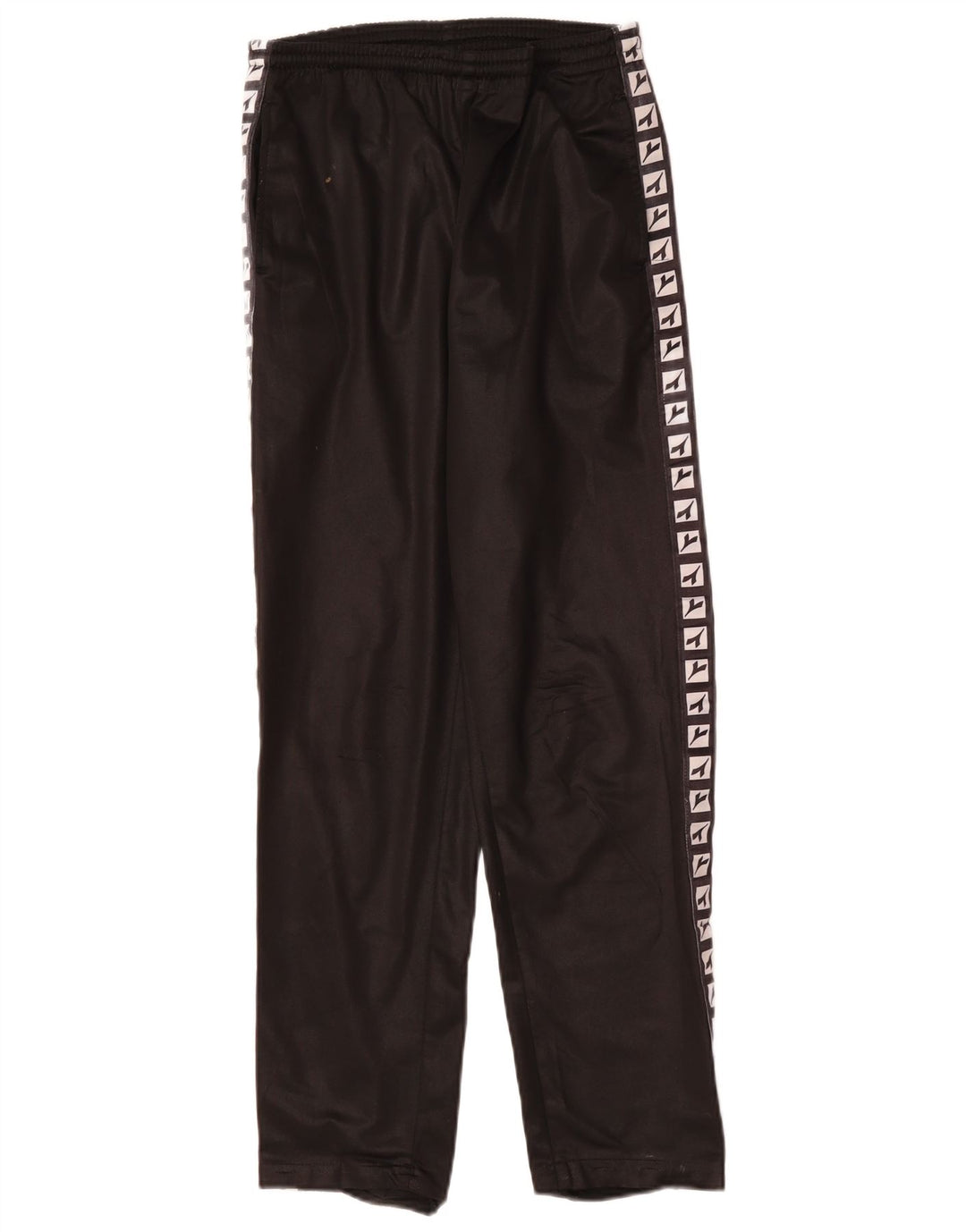 DIADORA feminino oversized gráfico completo agasalho Reino Unido 10 pequeno preto