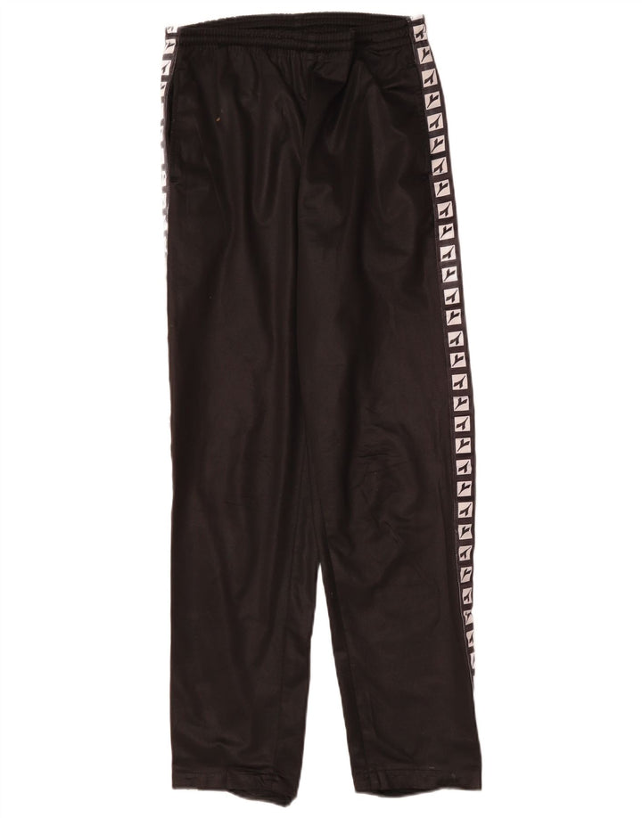 DIADORA feminino oversized gráfico completo agasalho Reino Unido 10 pequeno preto