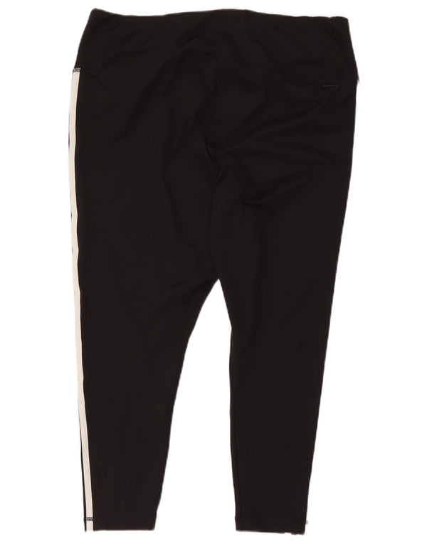 Calça Adidas Feminina Tight Fit Capri Reino Unido 24/26 2XL Preta
