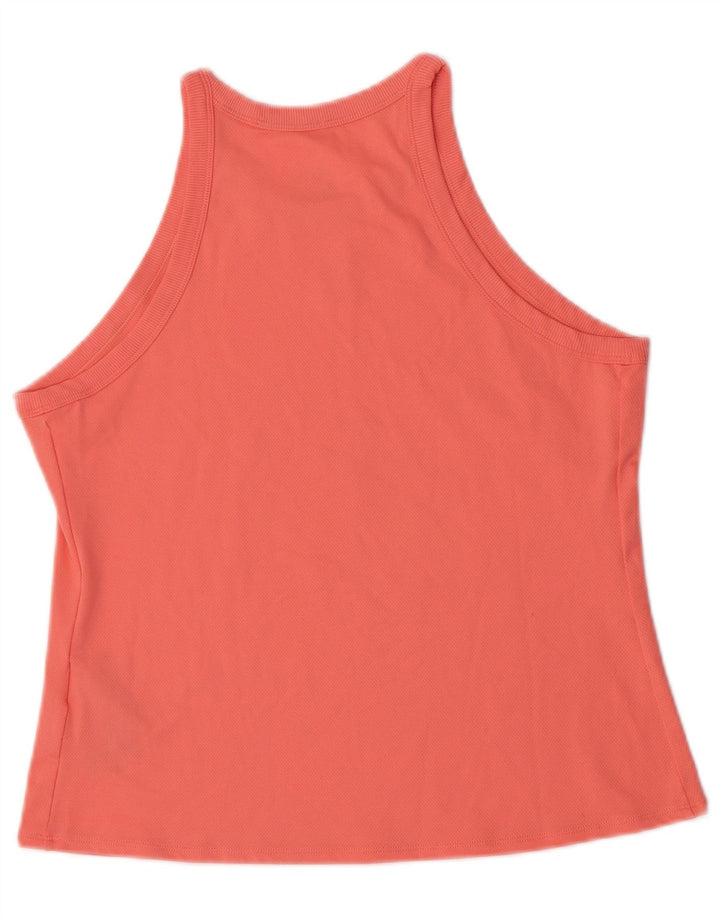 Nike Womens Dri Fit Vest Top UK 14 Grande Rosa Poliéster