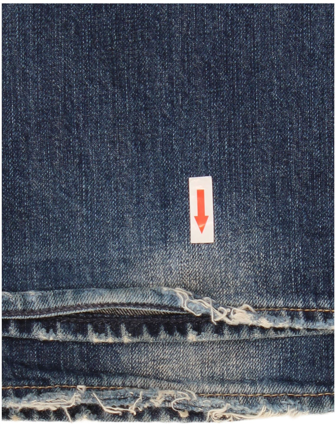 Fat Face Masculino Bootcut Jeans W36 L32 Azul Marinho Algodão
