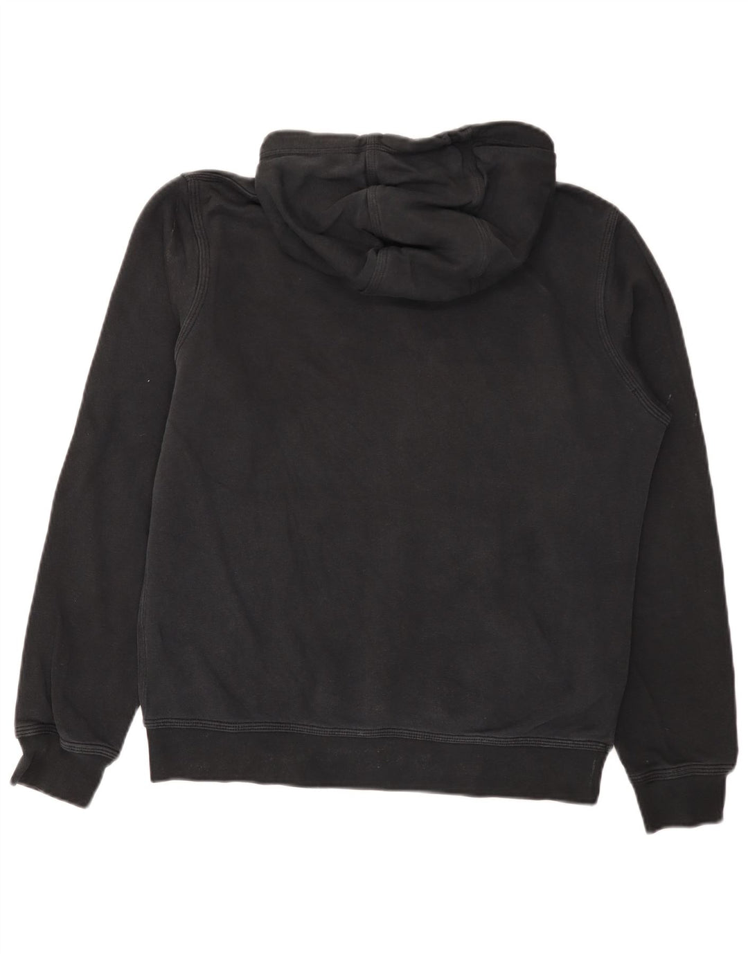 Nike Mens Hoodie Jumper Médio Algodão Preto