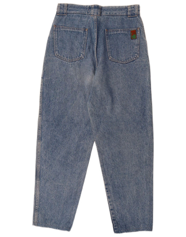 Jeans feminino Mash Tapered IT 46 grande W30 L27 algodão azul