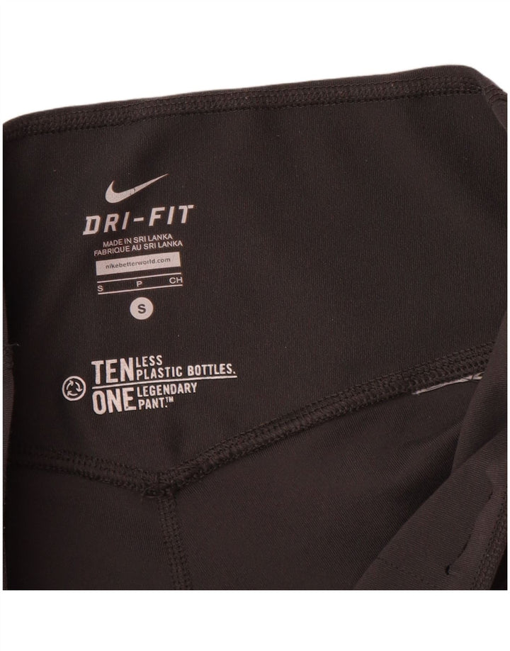 Leggings Nike Dri Fit Capri UK 8 Pequenas Pretas