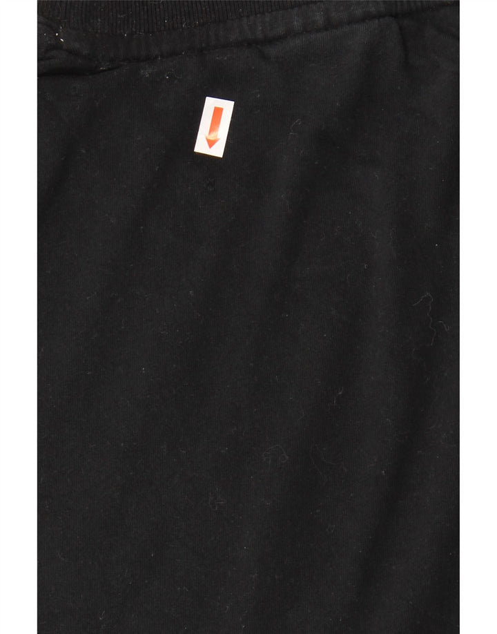 Camiseta masculina Superdry grande algodão preto