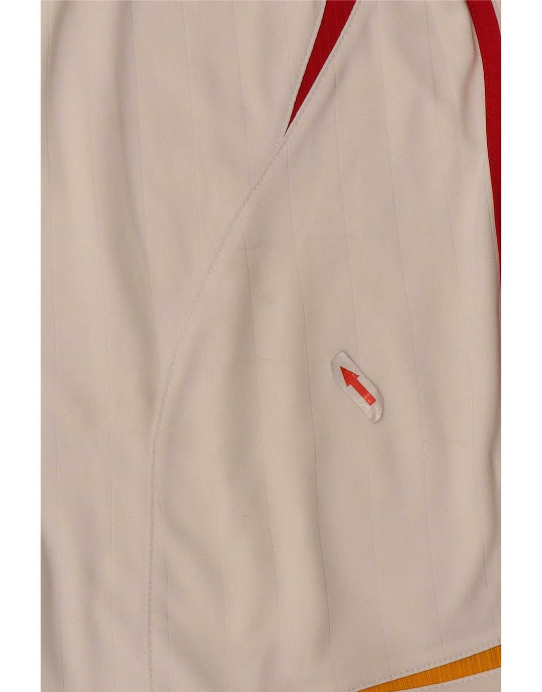 Shorts esportivos masculinos Adidas XL branco colorblock poliéster