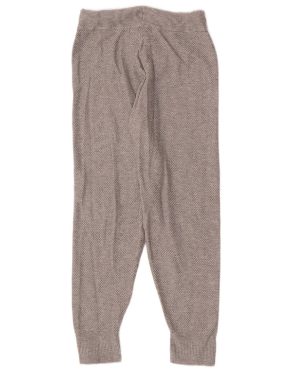 Calça esportiva feminina Marks & Spencer Joggers Reino Unido 8 pequena viscose cinza