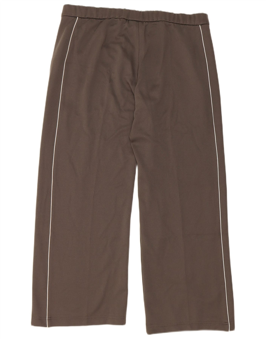 Calça de treino feminina Adidas UK 16 grande cinza poliéster